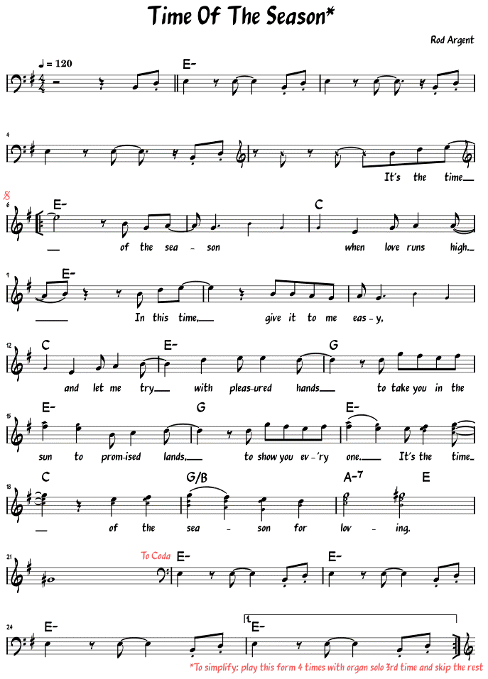 Sheet Music
